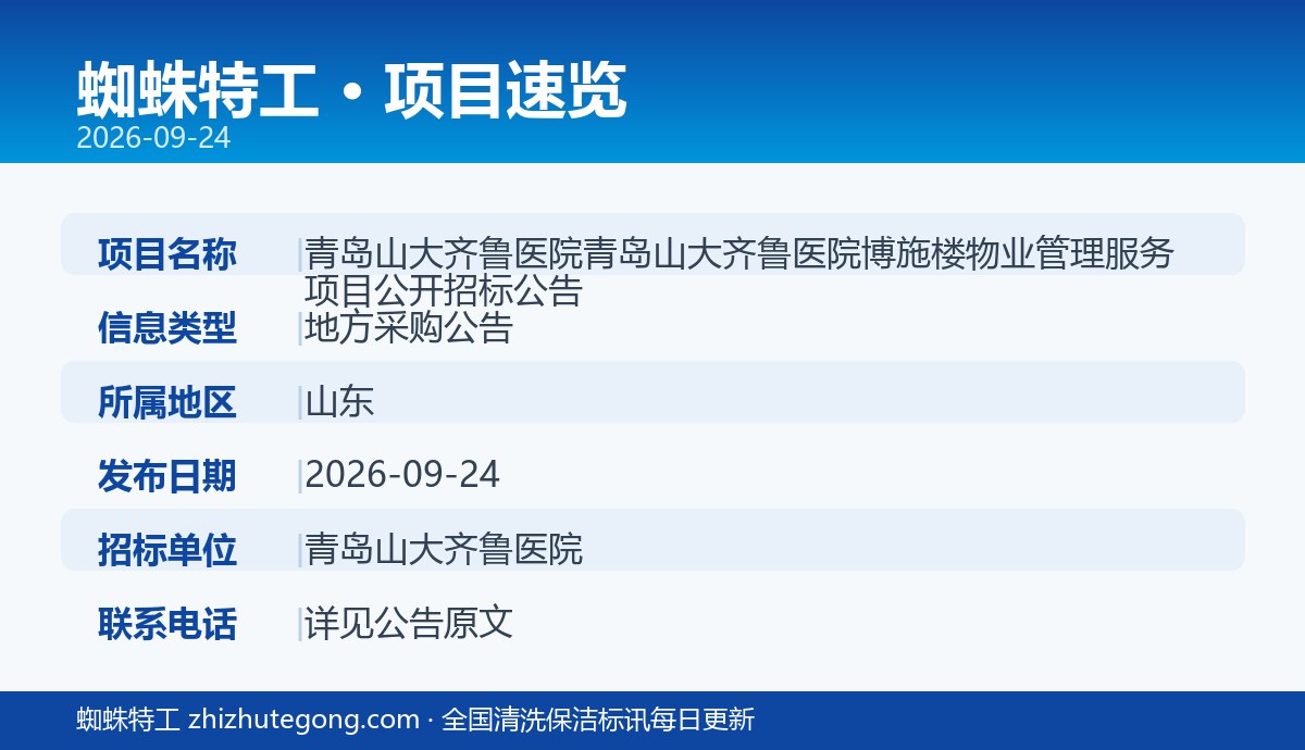 项目信息速览